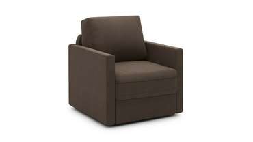 Кресло Стелф Эко S темно-коричневого цвета
