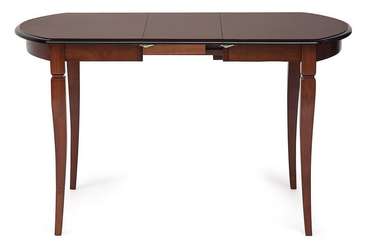 Обеденный раскладной стол Modena коричневого цвета