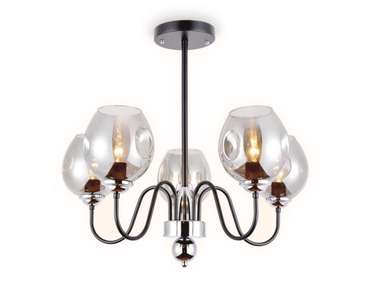 Люстра на штанге Traditional TR9058 (стекло, цвет дымчатый)