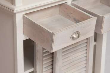 Книжный шкаф Riviera белого цвета