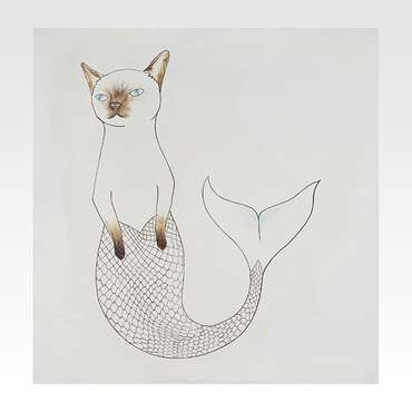 Картина Cat Mermaid