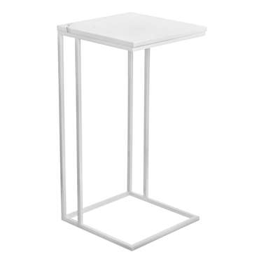 Придиванный столик Loft белого цвета
