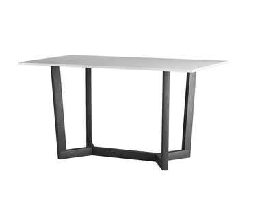 Обеденный стол Астер бело-черного цвета