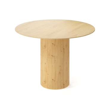 Обеденный стол Субра S с основанием из массива дуба