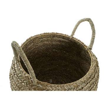 Декоративная корзина DKD Home Decor Натуральный Морская трава Boho 40 x 40 x 30 cm