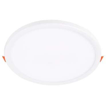 Встраиваемый светильник Led Downlight DLR307 (пластик, цвет белый)