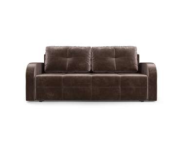 Прямой диван-кровать Марсель №3 серо-коричневого цвета