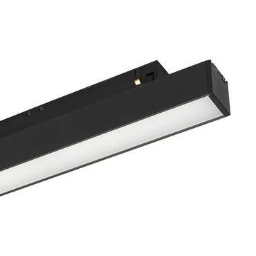 Трековый магнитный светильник Arlight MAG-ORIENT-FLAT-L465-16W Warm2700 (BK, 100 deg, 48V) 049992