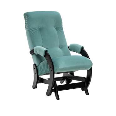 Кресло-качалка Модель 68 бирюзового цвета