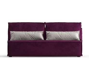 Диван-кровать Ли Рой Лайт в обивке из велюра фиолетового цвета