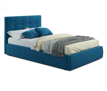 Кровать Selesta 120х200 сине-зеленого цвета