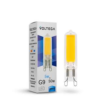 Лампочка Voltega 7182 Capsule G9 Simple капсульной формы