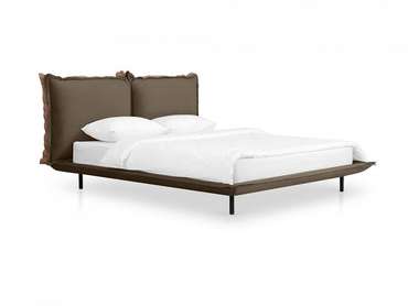 Кровать Barcelona 160х200 коричневого цвета