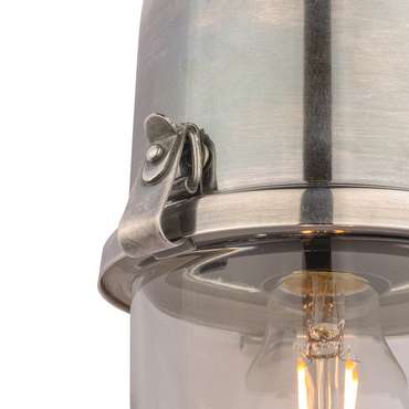 Подвесной светильник M серебряного цвета