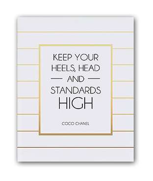 Постер "Keep your heels" А3