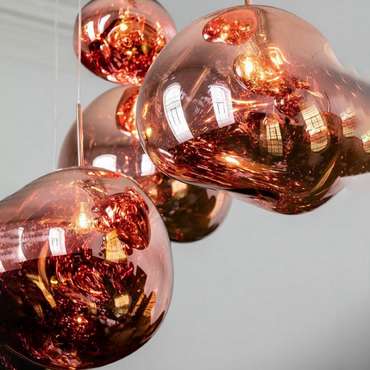 Светильник подвесной Melt Copper D38