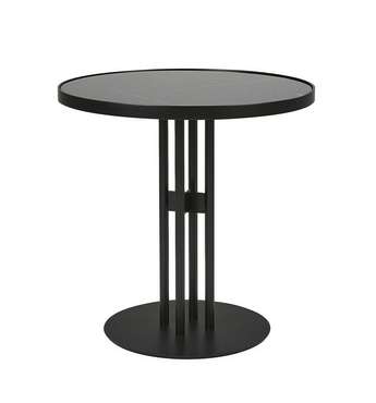 Кофейный столик Votum черного цвета под мрамор