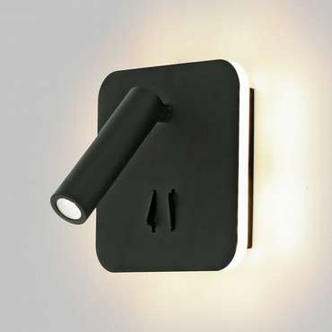 Спот Spy LED IL.0005.2101 BK (алюминий, цвет черный)