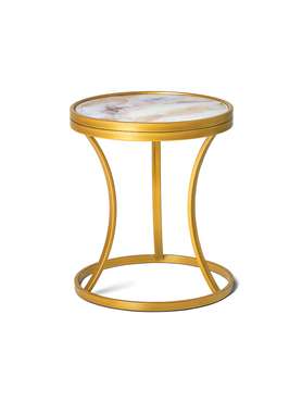 Кофейный столик Martini золотого цвета