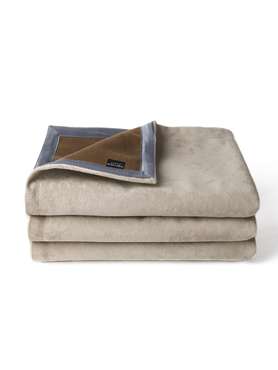 Покрывало Uno opera beige 135x210 бежевого цвета