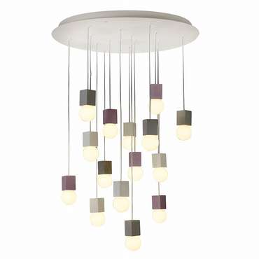 Подвесная люстра Galaxia 7701 (металл, цвет белый)