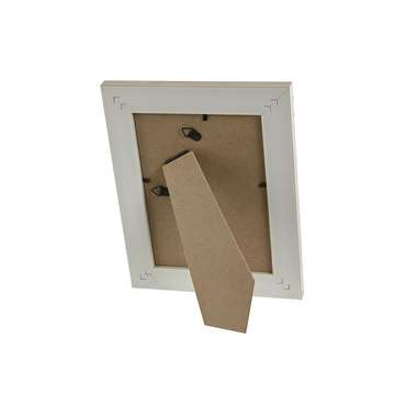 Фоторамка Белый Бежевый Стеклянный полистирол Scandi 19 x 2 x 24 cm (4 штук)