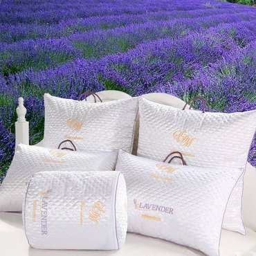 Одеяло Lavender 195х215 белого цвета