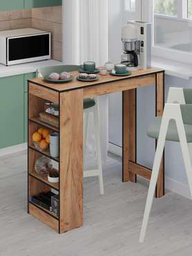 Стойка барная Сити бежевого цвета