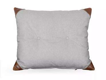 Подушка Chesterfield 60х60 светло-серого цвета