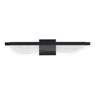 Светильник настенный ST-Luce Черный/Прозрачный LED 1*18W 4000K FESALE