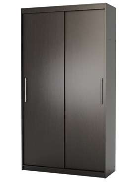 Шкаф-купе платяной Эконом 120 цвета венге