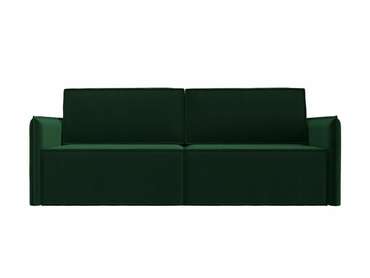 Прямой диван-кровать Либерти зеленого цвета