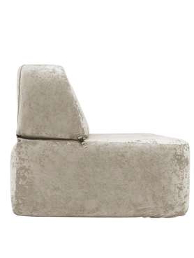 Бескаркасный диван Бабл бежевого цвета