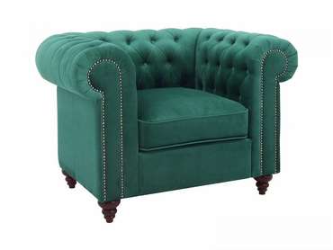 Кресло Chester Classic зеленого цвета 