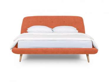 Кровать Loa оранжевого цвета 160x200