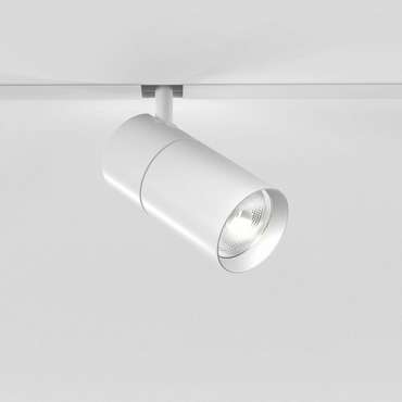 Трековый светильник Slim Magnetic белого цвета