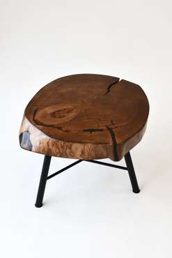 Журнальный стол Wood коричневого цвета