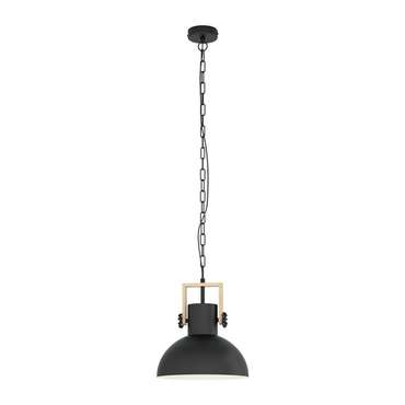 Подвесной светильник Lubenham черного цвета