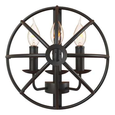 Бра Foucaults Orb LOFT1192W (металл, цвет коричневый)