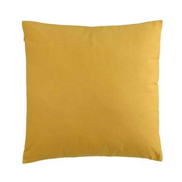 Декоративная подушка Iles 50х50 желтого цвета