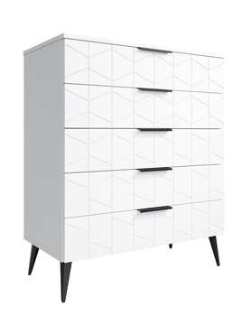 Комод Контемпо КТ-03 белый бриллиант/бланж