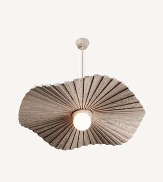 Подвесной светильник Фрейр коричневого цвета