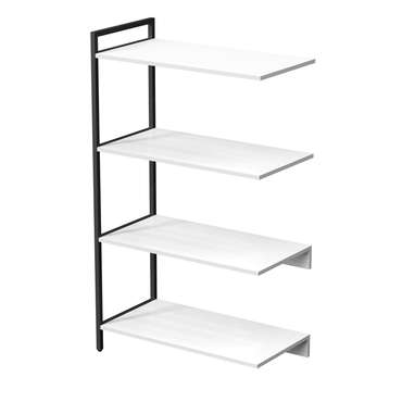 Стеллаж промежуточный 10СПС.4.800 средний 4 полки белого цвета