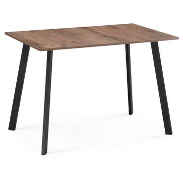Обеденный стол Ремли 110х67 коричневого цвета