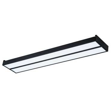 Потолочный светильник ULO-K15A 2x20W/4000K/L50 IP44 BLACK (полимер, цвет белый)