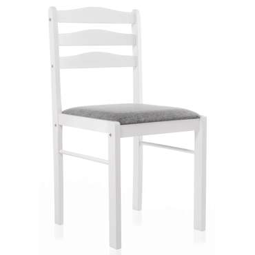 Обеденный стул Camel бело-серого цвета