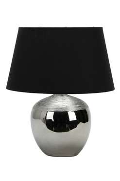 Настольная лампа Omnilux с черным абажуром