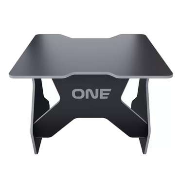 Игровой компьютерный стол One черно-серого цвета