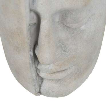 Ваза для цветов Серый Цемент Лицо 21 x 18 x 32,5 cm