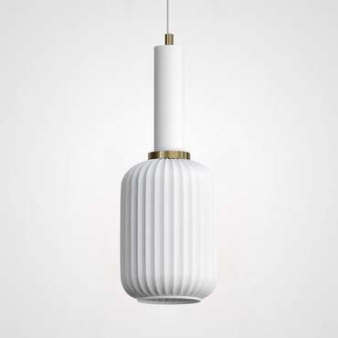 Подвесной светильник Ferm Living chinese lantern A белого цвета